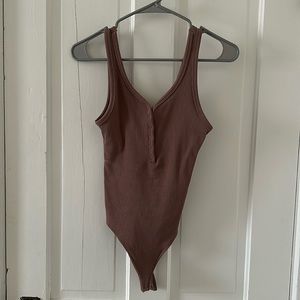 Abercrombie ribbed body suit
